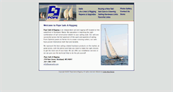 Desktop Screenshot of popesails.com